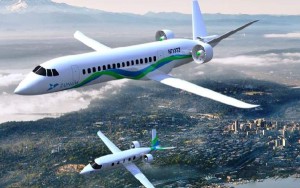 Fabricantes como Boeing también trabajan en la idea de un avión impulsado por energía eléctrica.