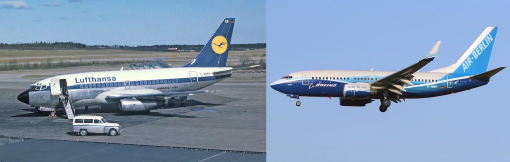 comparativa b-737 classic y nextgen