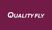 quality fly logo mini banner