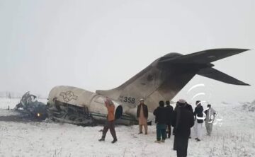 E-11A Bombardier se estrella por error de pilotos