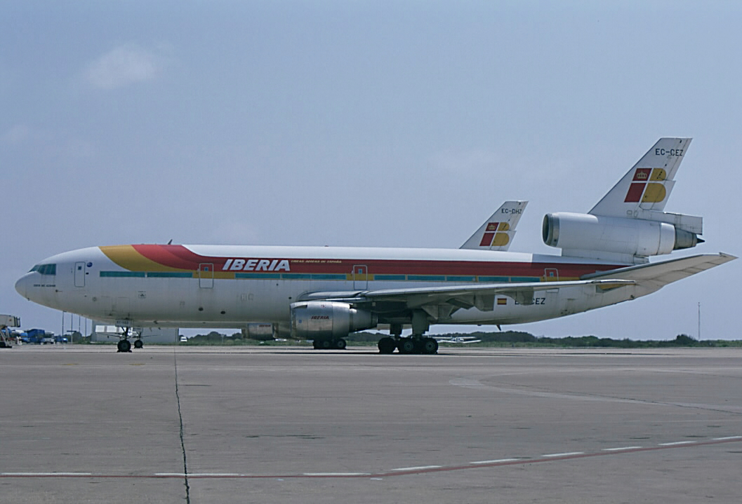 DC-10 de Iberia. FOTO: Julio Franco 