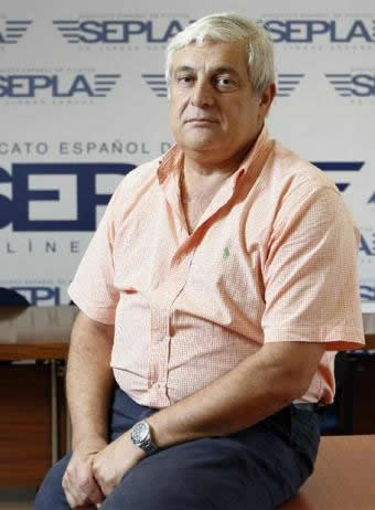 José María Vázquez, Comandante de Spanair y presidente del Sepla 