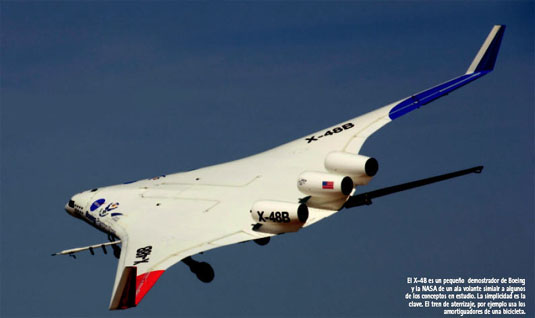 El X-48. FOTO: AR 